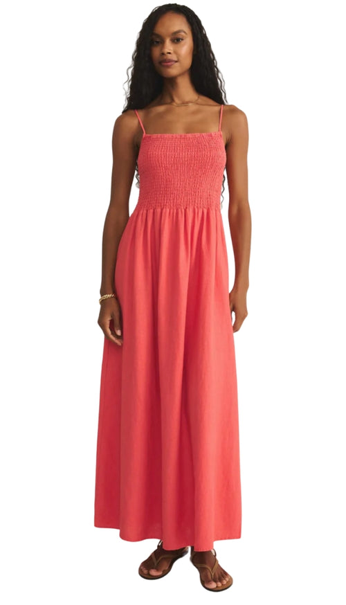Bayside Linen Maxi Dress