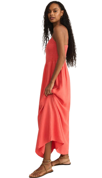 Bayside Linen Maxi Dress