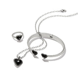 Pretty Tough Amour Heart Necklace