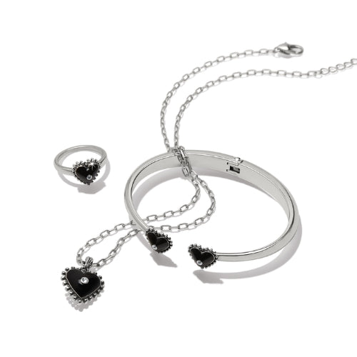 Pretty Tough Amour Heart Necklace