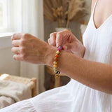 Celestial Jade Glow Bracelet