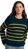 Striped Crewneck