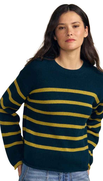 Striped Crewneck