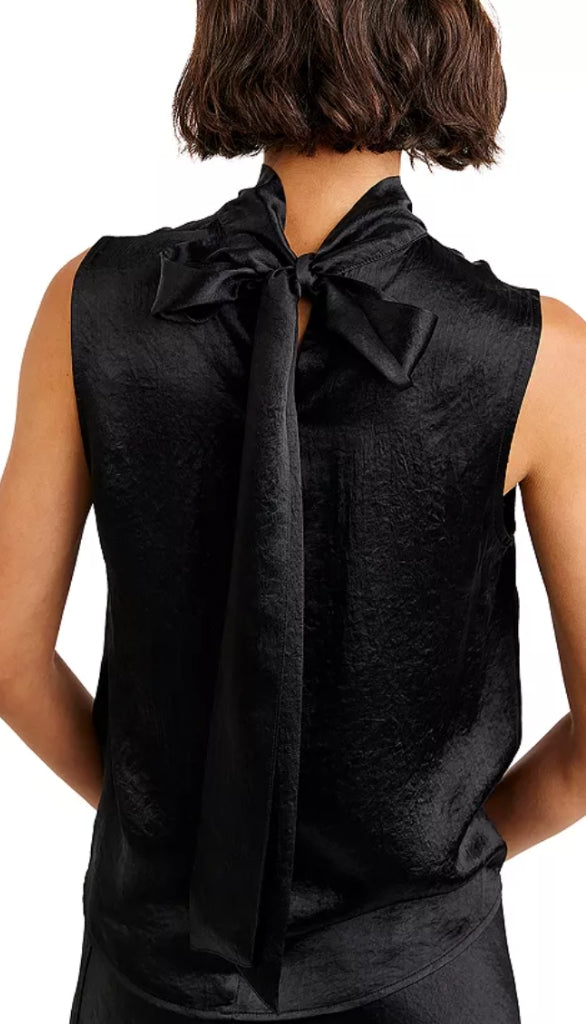 Scarf Neck Blouse