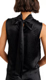 Scarf Neck Blouse