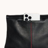 VIP Medium-Brush Gold, Red Zip