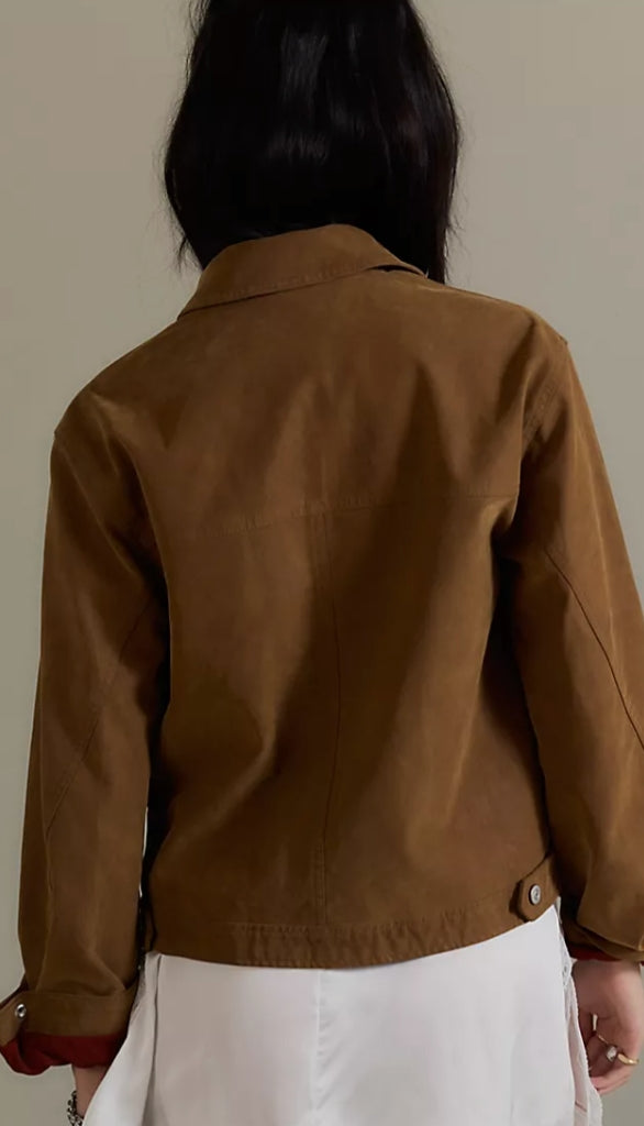 Blair Vegan Suede Jacket