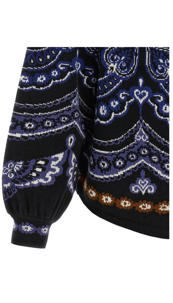 Nicole Knit Scarf Sweater