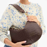 Moyen Messenger-Woven Zig Zag
