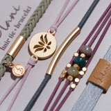 Hair Tie + Bracelet-Breathe, Small
