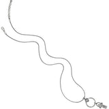 Heart Charm Badge Clip