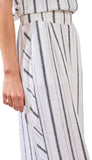 Crop Pull On Flowy Wide Pant