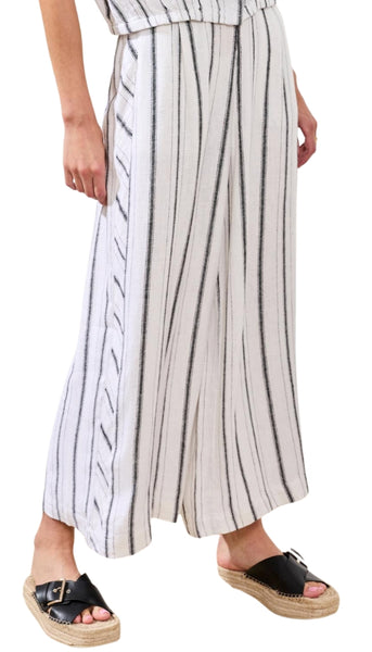 Crop Pull On Flowy Wide Pant