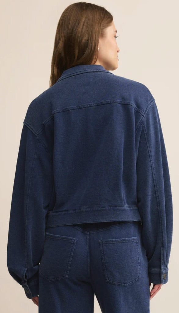 Heritage Knit Denim Jacket
