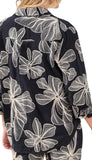 Long Sleeve Button Front Blouse