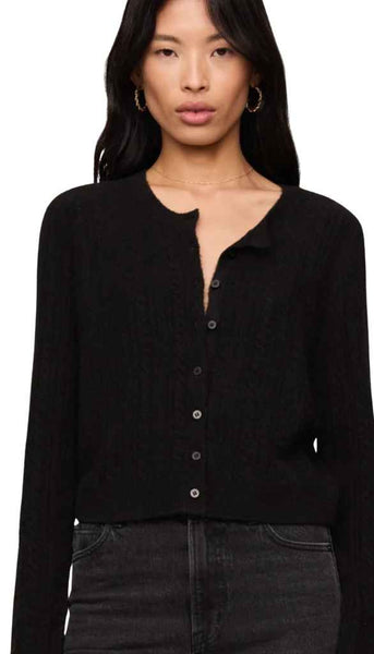 Medina Pointelle Cardigan