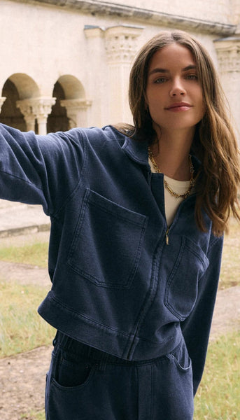 Heritage Knit Denim Jacket
