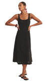 Square Neck Sleeveless Dress