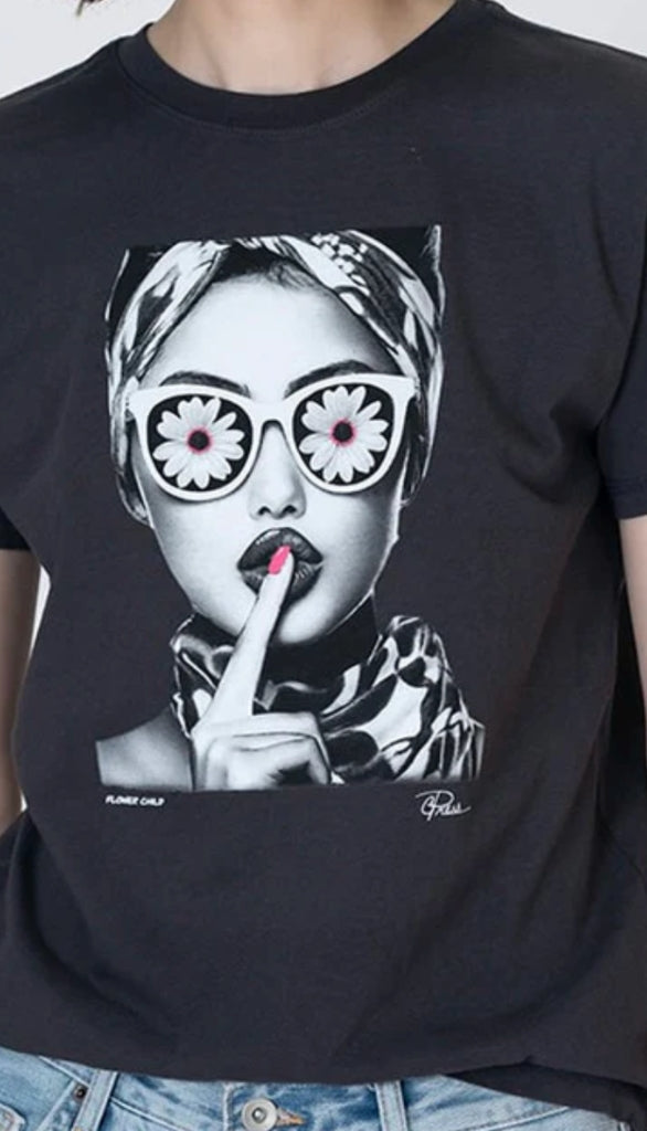 Flower Child Mushee Tee