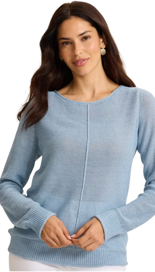 Cedar Linen Bateau Neck