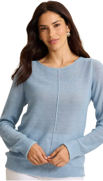 Cedar Linen Bateau Neck