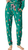 Banded Pj Pant-Happy Pawlidays