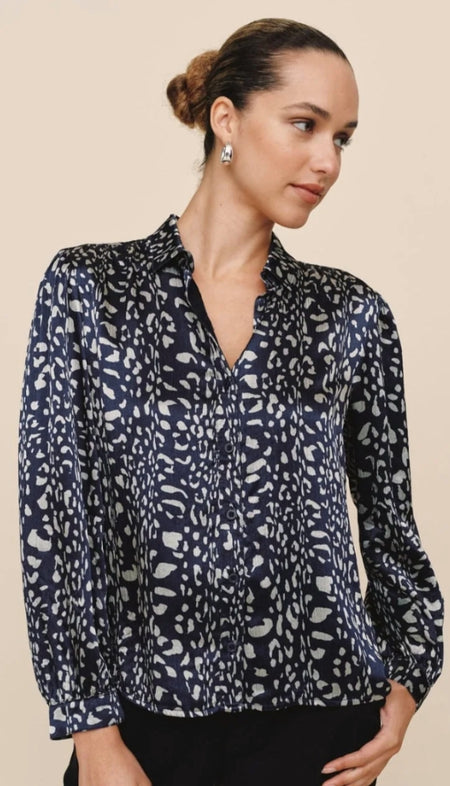 Tawnie Side Pleat Shirt