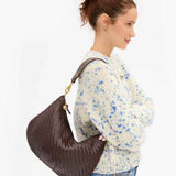 Moyen Messenger-Woven Zig Zag