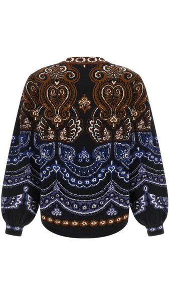 Nicole Knit Scarf Sweater