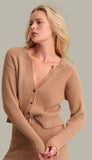 Lorelai Cropped Rib Cardigan