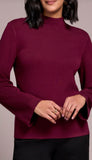 Long Sleeve Funnel Neck Sweater