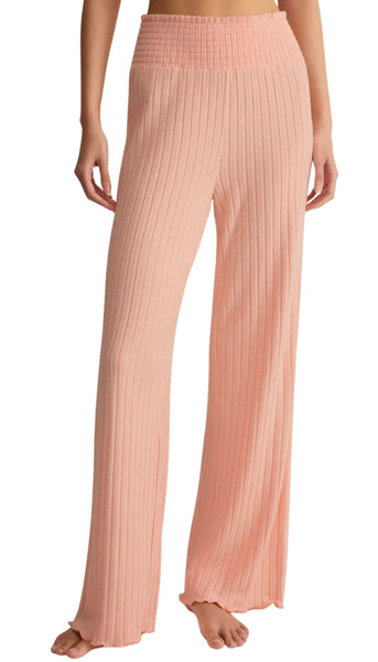 Dawn Smocked Rib Pant