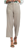 Wide Leg Cropped Cargo