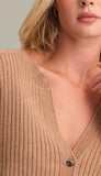 Lorelai Cropped Rib Cardigan