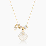 Coquille Soiree Mop Shell Necklace