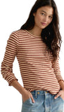 Easy Does It Striped Tee