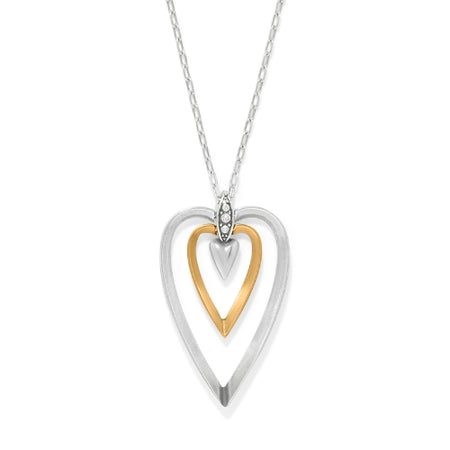 Pretty Tough Amour Heart Necklace
