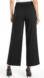 High Rise Pleated Wide Leg Trouser