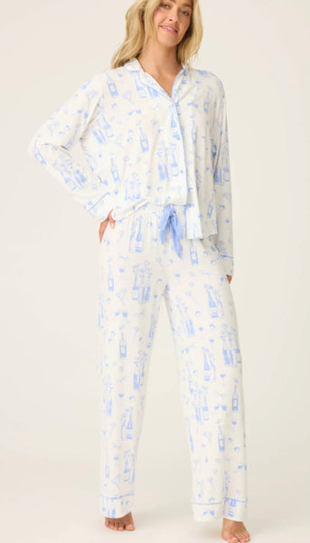 Pajama Pant-Parisian Dreams