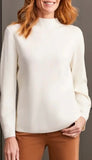 Long Sleeve Funnel Neck Sweater