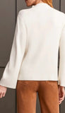 Long Sleeve Funnel Neck Sweater