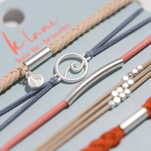 Hair Tie + Bracelet-Celebrate, Small