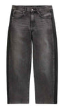 Hattie-High Rise Barrel - Tuxedo