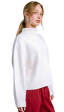 Echo Turtleneck - White Lotus