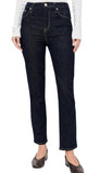 Bri Ankle High Rise Slim Straight - NightFall