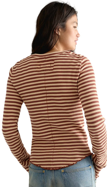 Easy Does It Striped Tee