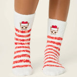 Cozy Crew Grippers-Feline Festive