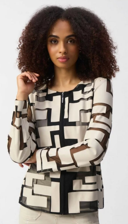 Utility Jacket with Cinch Hem