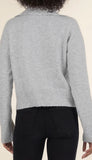 Lilia-Button Front Long Sleeve Sweater