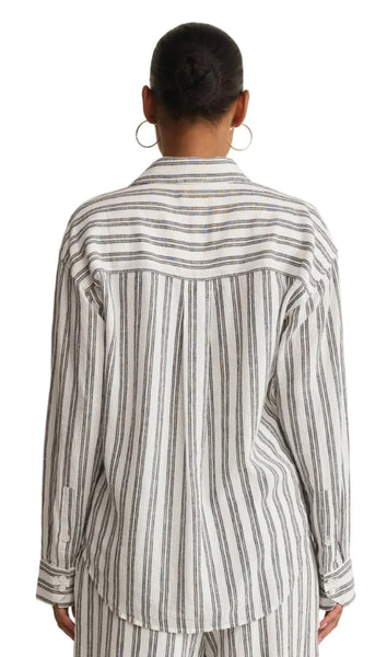 The Perfect Striped Button Up